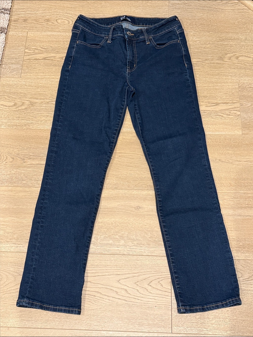 GAP Jeans Denim Straight Leg Dark Wash